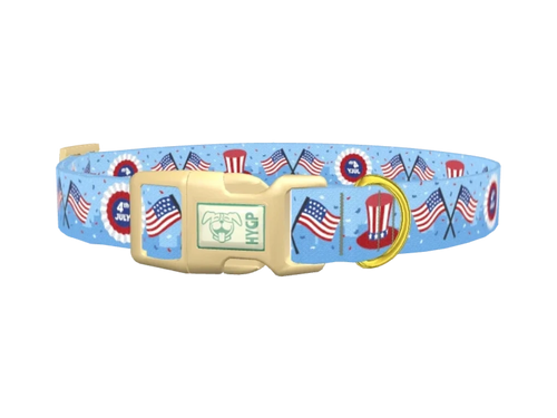 Patriotic American Dog Collar