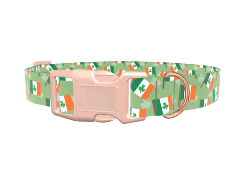 St. Patrick's Flag Dog Collar