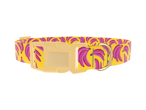 Fruit Banana Dog Collar