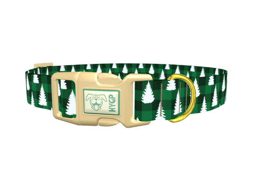 Fir Plaid Dog Collar