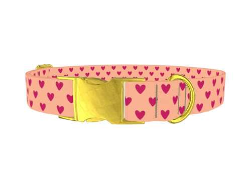 Heart Pattern Dog Collar