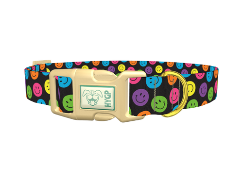 Colorful Smile Dog Collar
