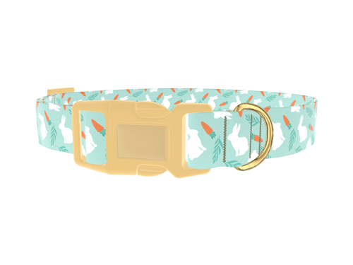 Carrot Bunny Dog Collar