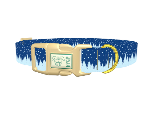 Christmas Forest Dog Collar