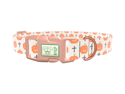 Halloween Cross-Stitch Dog Collar