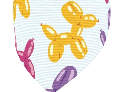 Balloon Dog Pattern Dog Collar