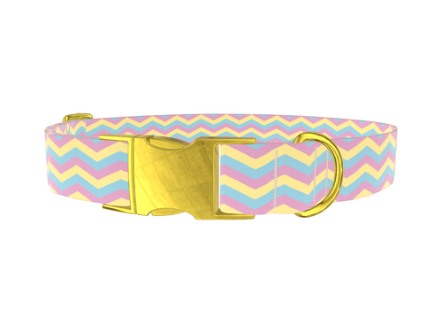 Geometric Chevron Dog Collar