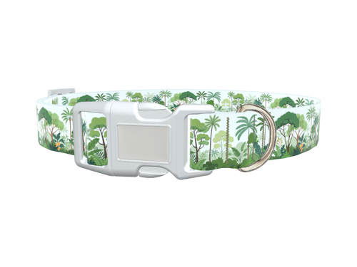 Tropical Jungle Dog Collar