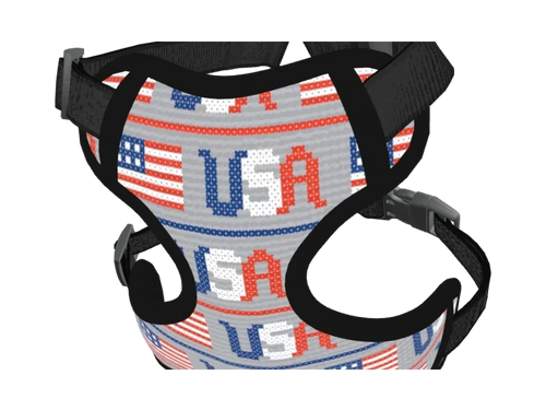 Patriotic USA Flag Dog Collar
