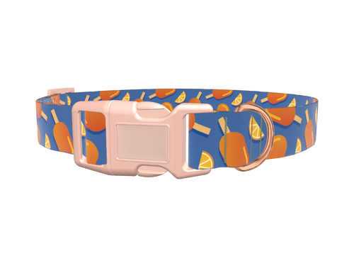 Citrus Popsicle Dog Collar