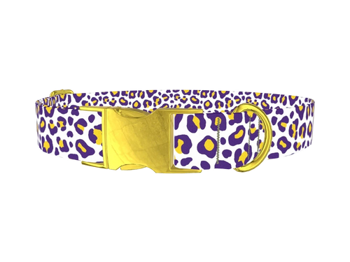 Leopard Print Dog Collar