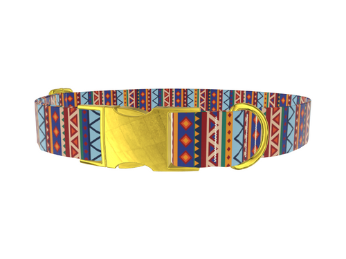 Tribal Stripe Dog Collar