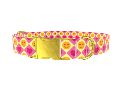 Heart Smile Dog Collar