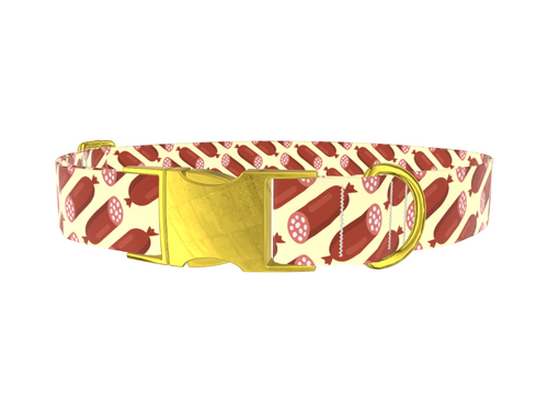 Geometric Sausage Dog Collar