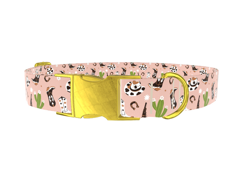 Western Boots and Hats Dog Collar