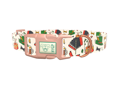 Oktoberfest Music Dog Collar