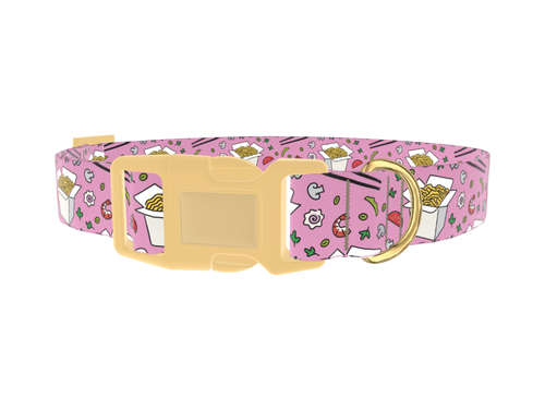 Noodle Takeout Dog Collar