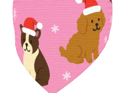 Christmas Dogs Dog Collar