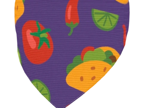 Taco Fiesta Dog Collar