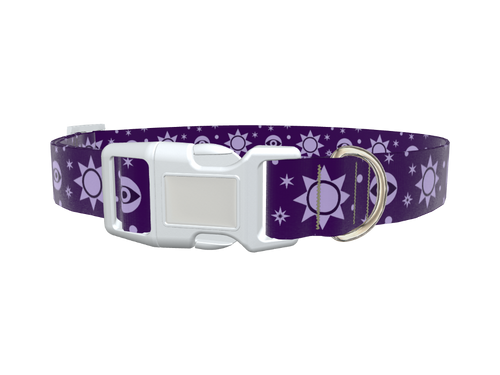 Mystical Sun Eye Dog Collar
