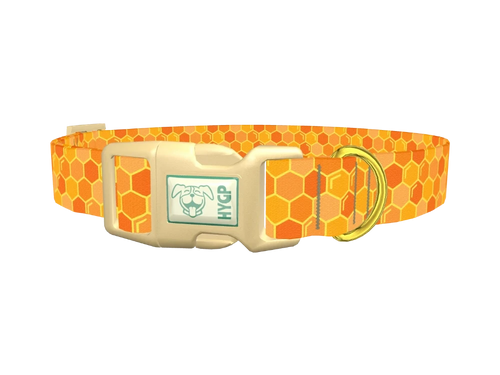 Geometric Honeycomb Dog Collar