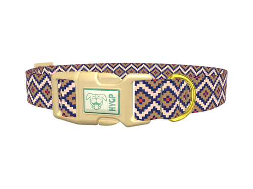 Tribal Geometric Stars Dog Collar