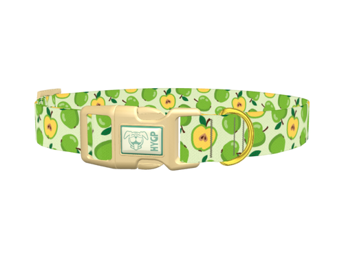 Green Apple Dog Collar