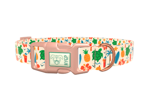 Beach Turtle Dog Collar