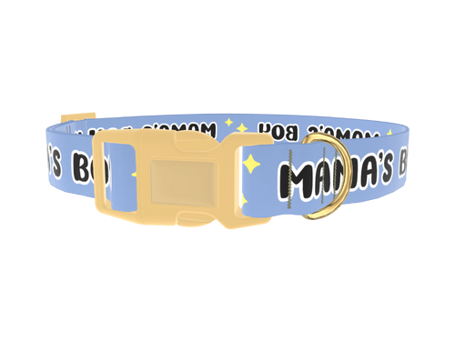 Mamas Boy Dog Collar