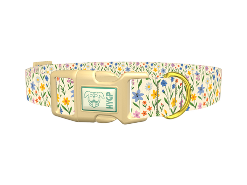 Wildflower Meadow Dog Collar