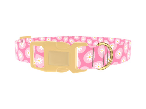 Easter Egg Daisy Dog Collar