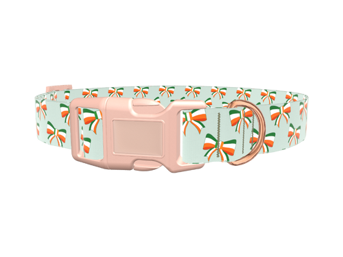 Irish Bow Dog Collar