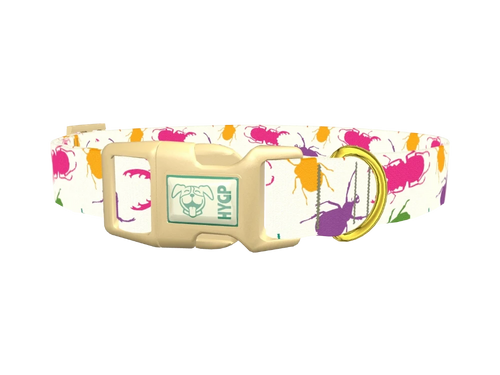 Colorful Beetle Dog Collar