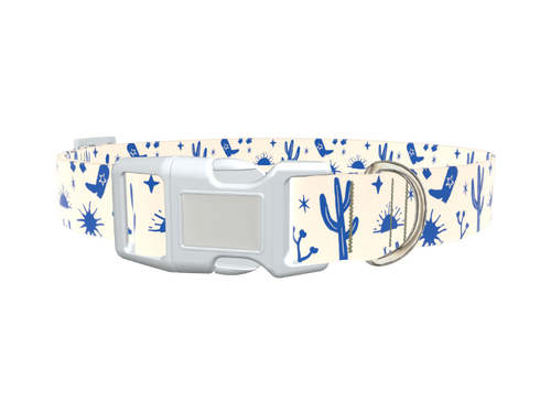 Western Desert Scene Dog Collar