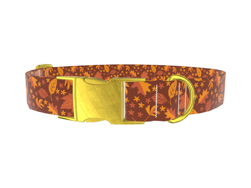 Autumn Foliage Dog Collar