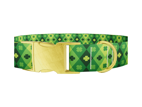 Geometric Clover Dog Collar