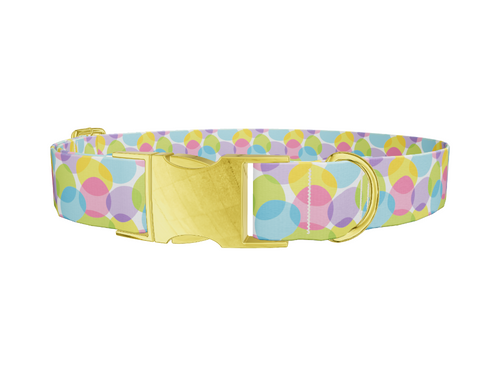 Pastel Easter Egg Dog Collar