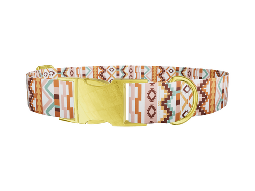 Aztec Stripe Dog Collar