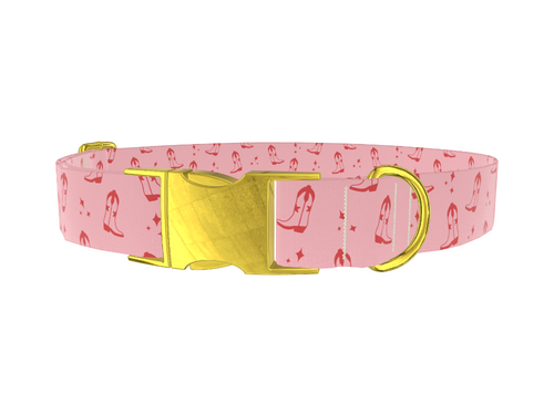 Western Boot Dog Collar