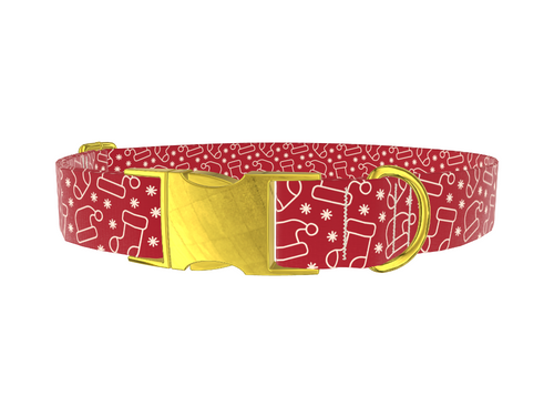 Christmas Stocking Dog Collar