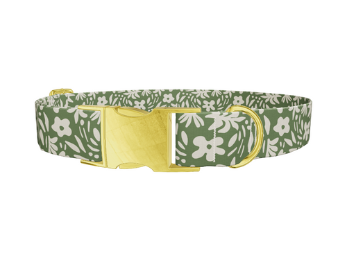Floral Nature Dog Collar