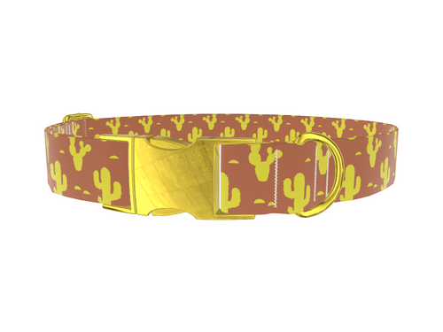 Western Cactus Dog Collar