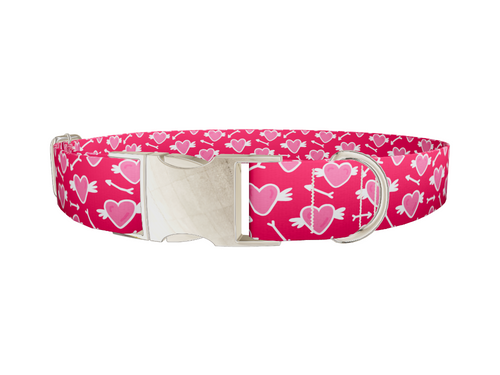 Winged Heart Dog Collar