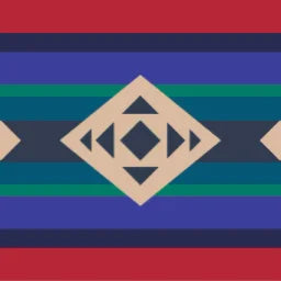 STRIPES_BlueRedRhombus