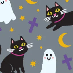 Halloween_CatsGhosts