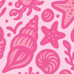 Sea_SeashellsPink