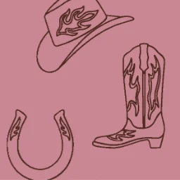 WESTERN9_PinkBoots