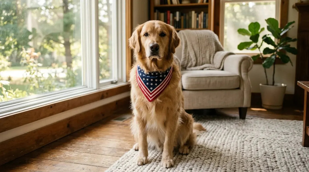 July 4th with Your Dog: Fireworks Safety, Activities & Patriotic Accessories