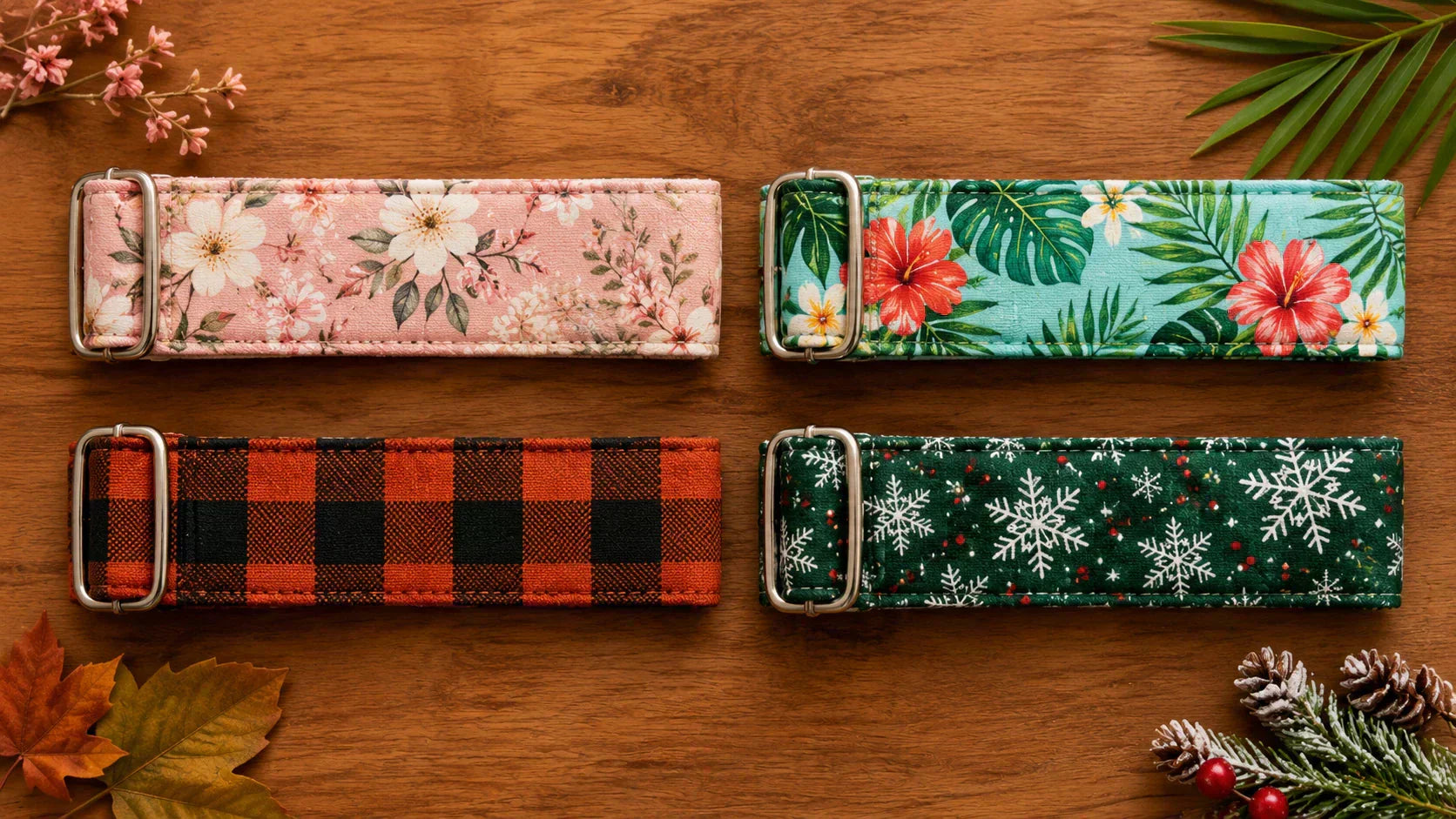 Seasonal dog collar patterns: What to wear every time of year