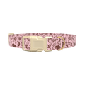 Mystical Nature Dog Collar - plastic rose gold